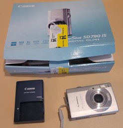 Canon Power Shot SD790 Is With Box.       -              -          -            -          -       Loc:LRCab