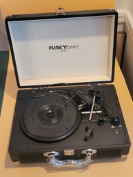 Funkyfonic Record Player. Tested And Powers On. -         -         -       -       -     - Loc:BS4