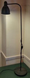 Black Floor Lamp. Tested And Working.  -           -           -                -           -      - Loc:Close