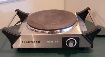 Techwood 8' Electric Burner.  Tested And Working.   -        -           -     -          - Loc: Und Kit Sink