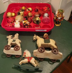 Christmas Decorations / Some Vintage But More Are Newer.          -            -         -  Loc:2ndFL