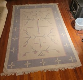 Area Wool Rug - Thin Pile.          -        -------                   -                    -------Loc:2ndFL