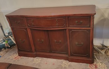 Sideboard / Buffet With Solid Wood Construction.