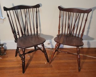 Pair Of Windsor Chairs. -            -             -             -            -           -    Loc:2ndFL