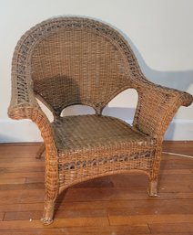 Wicker Queen Chair.           -             -             -              -            -      Loc:2nd