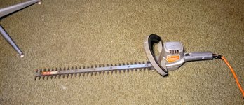 Black And Decker 26' Hedge Trimmer With A 50' Cord.      -         -          -           -      - Loc:Garage