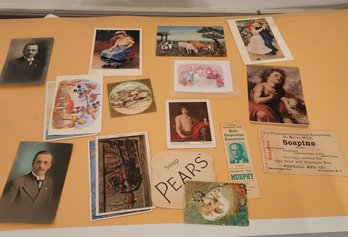 Group Of Vintage Cards / Postcards / Immages.    -           -        -         -       - Loc:BS1 Aluminum