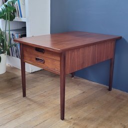 60s Jack Cartwright For Founders Walnut End Table