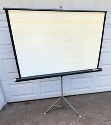 Vintage Radiant Meteor Projection Screen