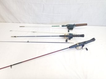 Vintage Zebco Fishing Reels And Poles