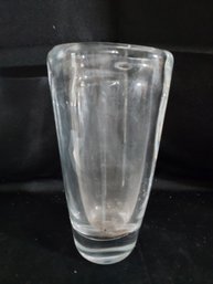 Vintage Heavy Glass Vase