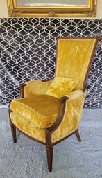 Mid Century Modern Mustard Yellow Chair