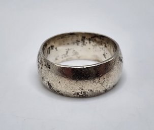 Vintage Heavy Sterling Silver Ring