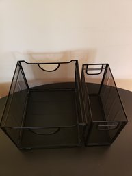 2 Mesh Hanging File Organizers