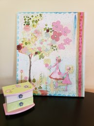 Kids Picture And Jewelry Box