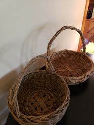 Two Wicker Baskets