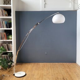 60s Goffredo Reggiani Italian Arc Floor Lamp