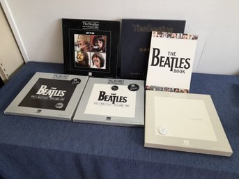 The Beatles Empty Collectors Boxes With Pins And Booklets