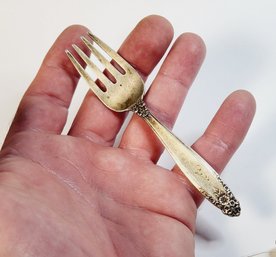 Antique Sterling Silver Fork