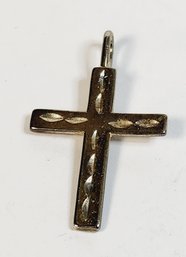 Pretty Vintage Sterling Silver Cross Pendant