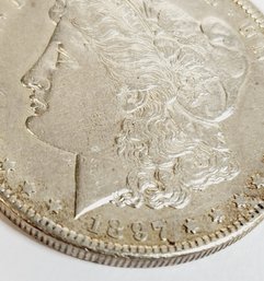 1897-S Morgan Silver Dollar (better Date And Mint Mark)