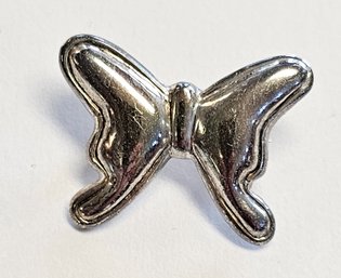 Vintage Sterling Silver BUTTERFLY Lapel Brooch/Pin