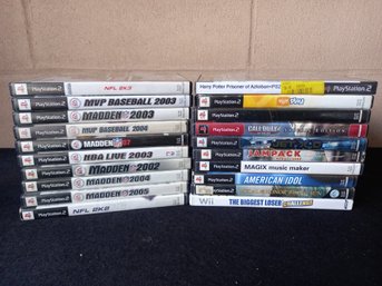 PS2 Games Lot #6