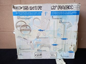 Intec Wii 15 In 1 Family Pack Accessories