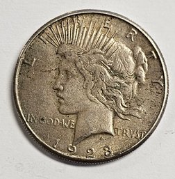 1928 S Peace Dollar