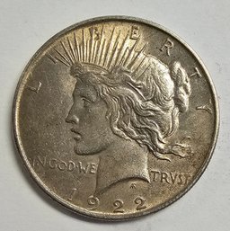 1922 Peace Dollar