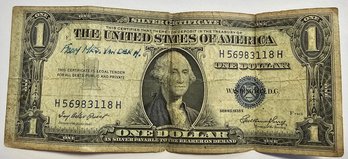 Series Of 1935 $1.00 Bill BLUE SEAL