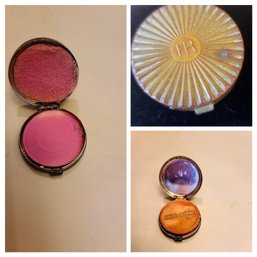 Vintage Helena Rubinstein Collectable Compact Blush