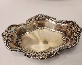 Wallace Sterling Silver Small Floral Bowl