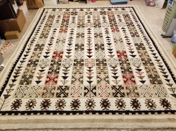 Southwest Style Thick Woven Area Rug