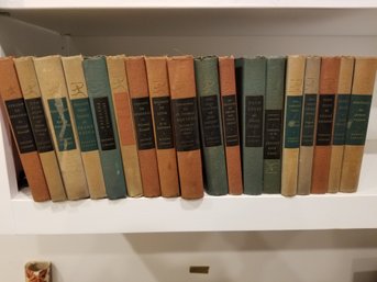 Vintage Hardcover Books By Modern Library - Cyrano, Aristotle, The Oregon Trail & More