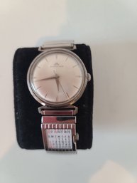 Vintage Bucherer  Watch With Calendar