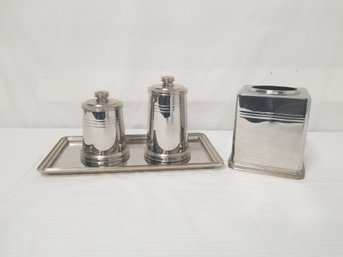 Restoration Hardware Metal Apothecary Bathroom Accessories   #2