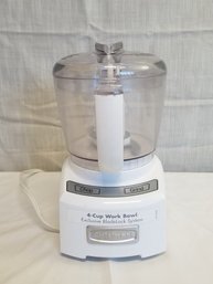 Cuisinart 4 Cup Work Bowl Electric Chopper Grinder