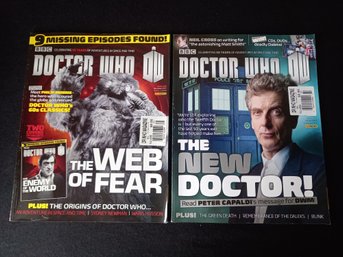 Doctor Who Magazine Lot Of 2