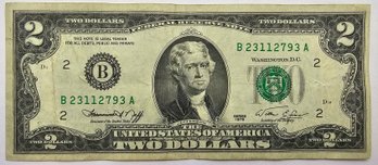 Series Of 1976 $2.00 Bill