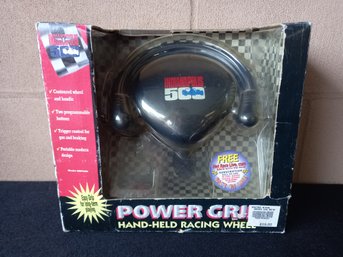 Indianapolis 500 Power Grip Hand Held Racing Wheel  #1