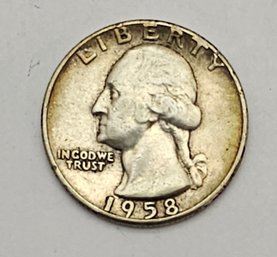 1958 Washington Quarter