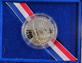 1986 US HALF DOLLAR PROOF COIN