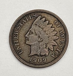 1909 Indian Head Penny Great Shape