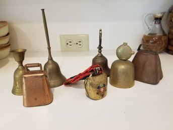 Vintage Brass & Copper Bells