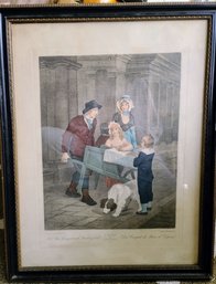 Antique Print 'cries From London' Plate #12