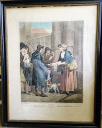 Antique Print 'Cries From London' Plate #2