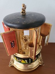 Vintage Cigarette Carousel (Music Box) Made In Italy