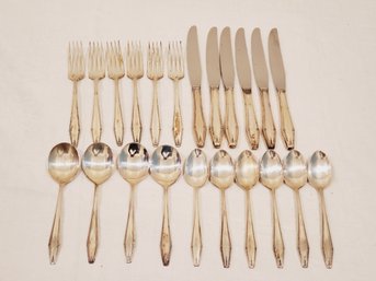 Vintage Formality  By State House Sterling Silver Flatware - 22 Piece Set