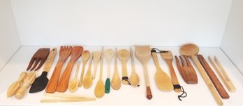 Wooden Cooking Spoons, Forks, Citrus Reamers & More